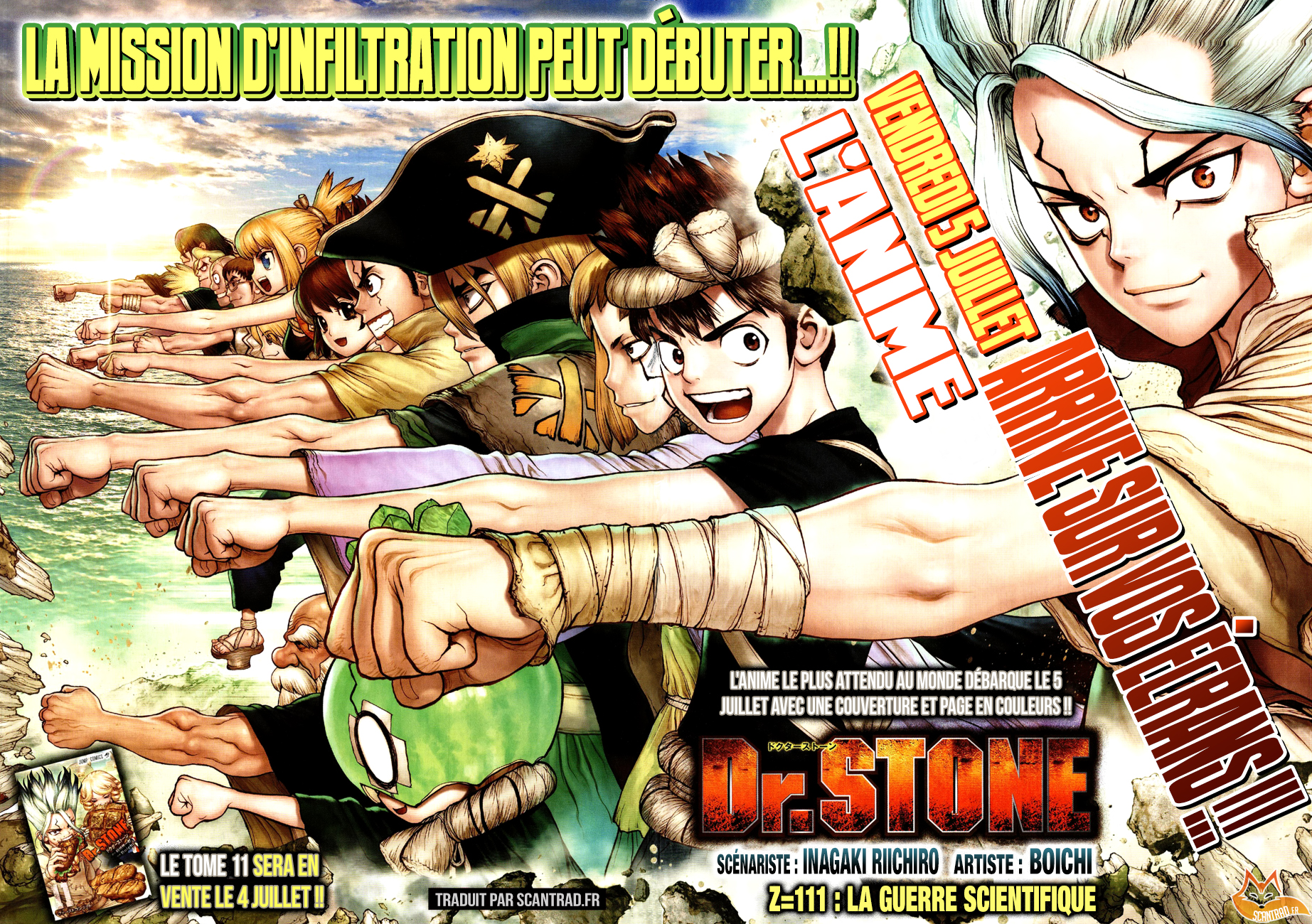 Read Dr. Stone FR Manga Online