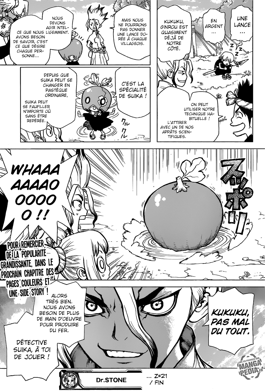 Read Dr. Stone FR Manga Online