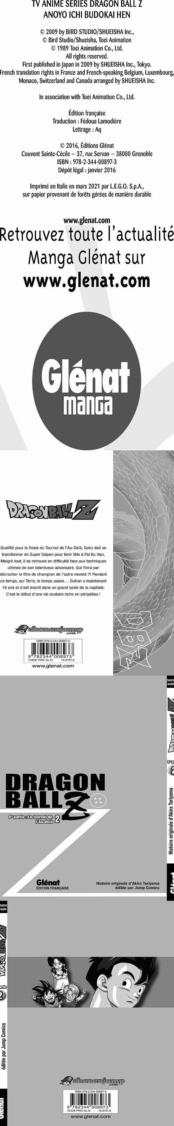 Read Dragon Ball Z FR Manga Online