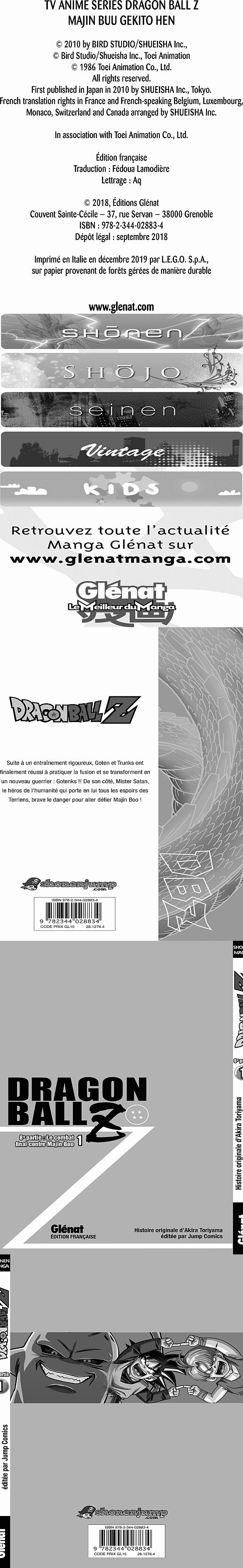 Read Dragon Ball Z FR Manga Online