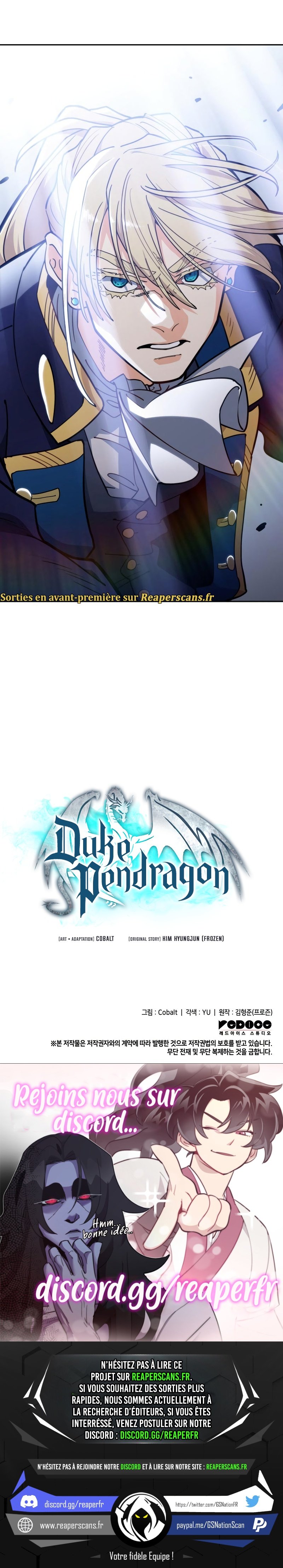 Read Duke Pendragon FR Manga Online