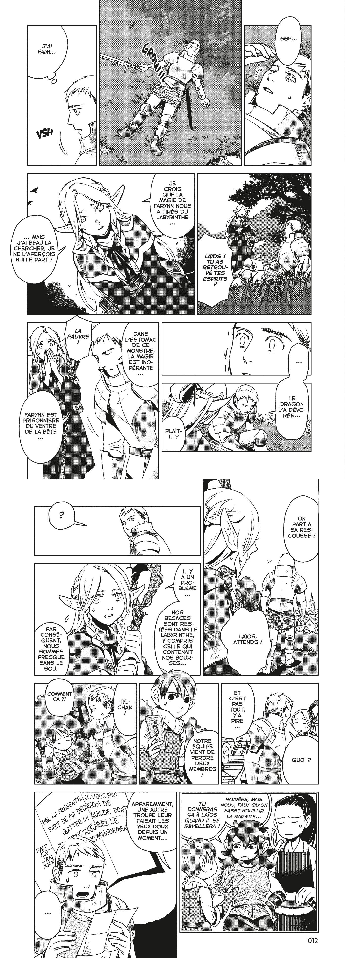 Read Dungeon Meshi FR Manga Online