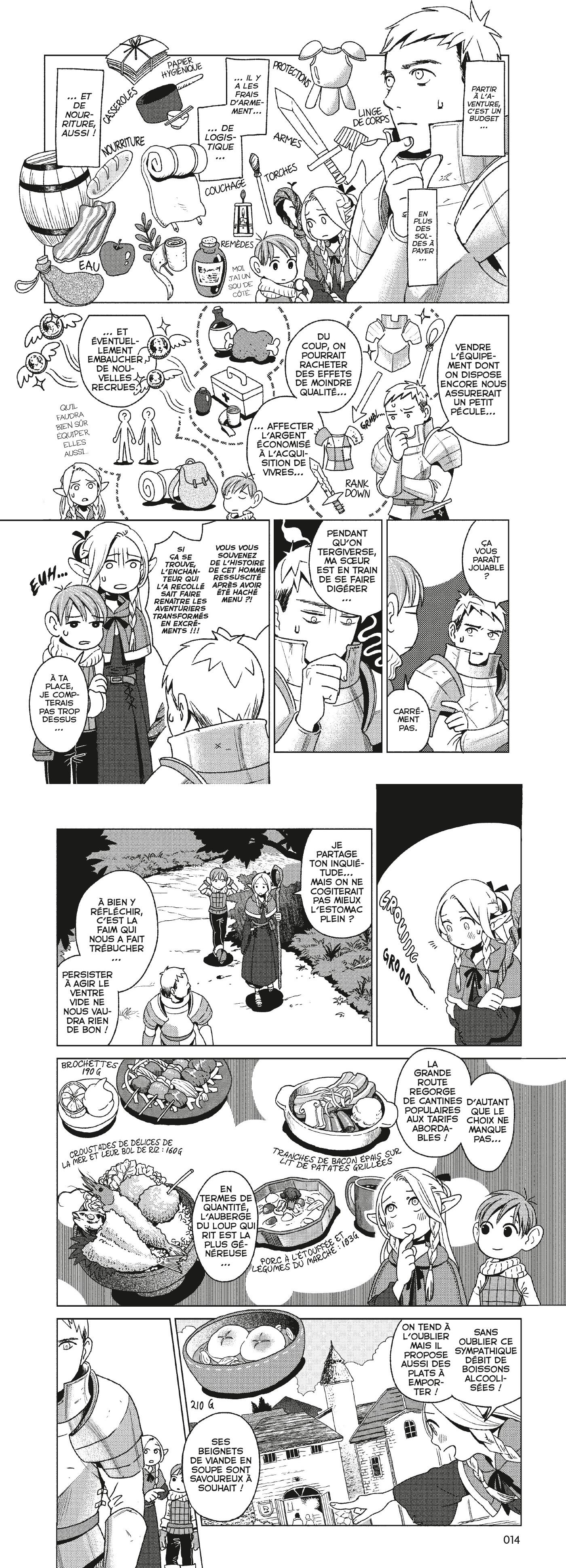 Read Dungeon Meshi FR Manga Online