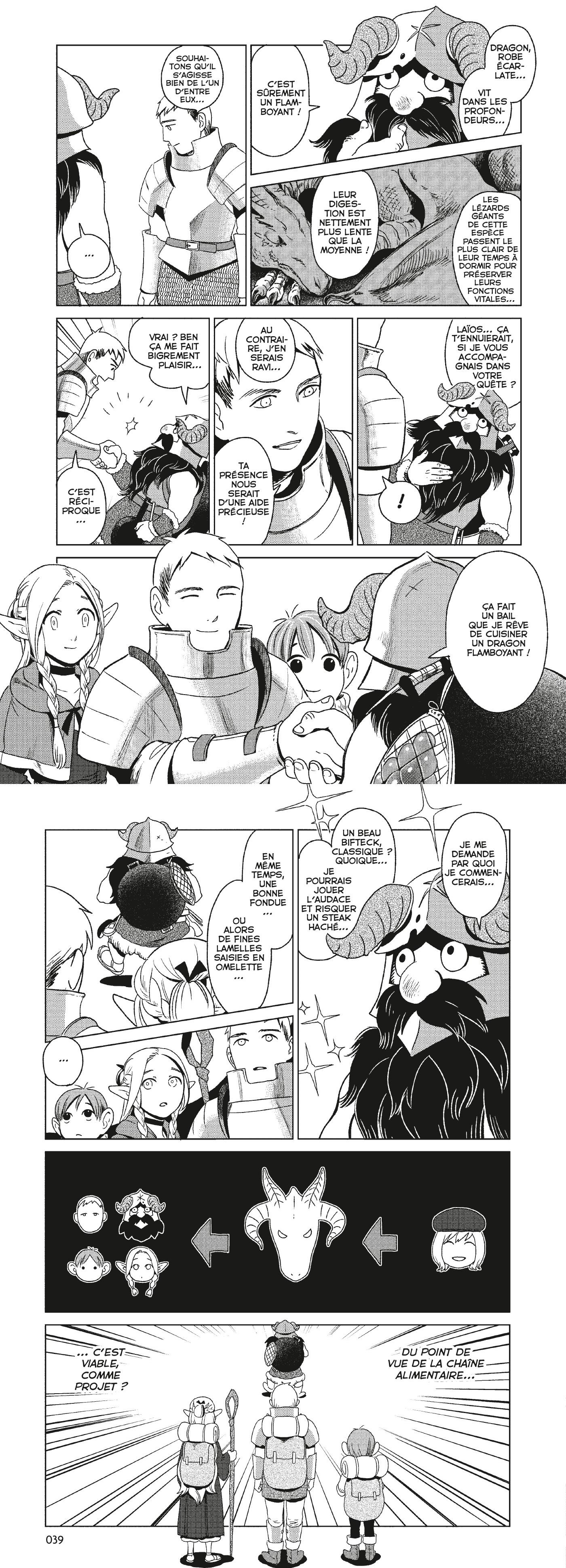 Read Dungeon Meshi FR Manga Online