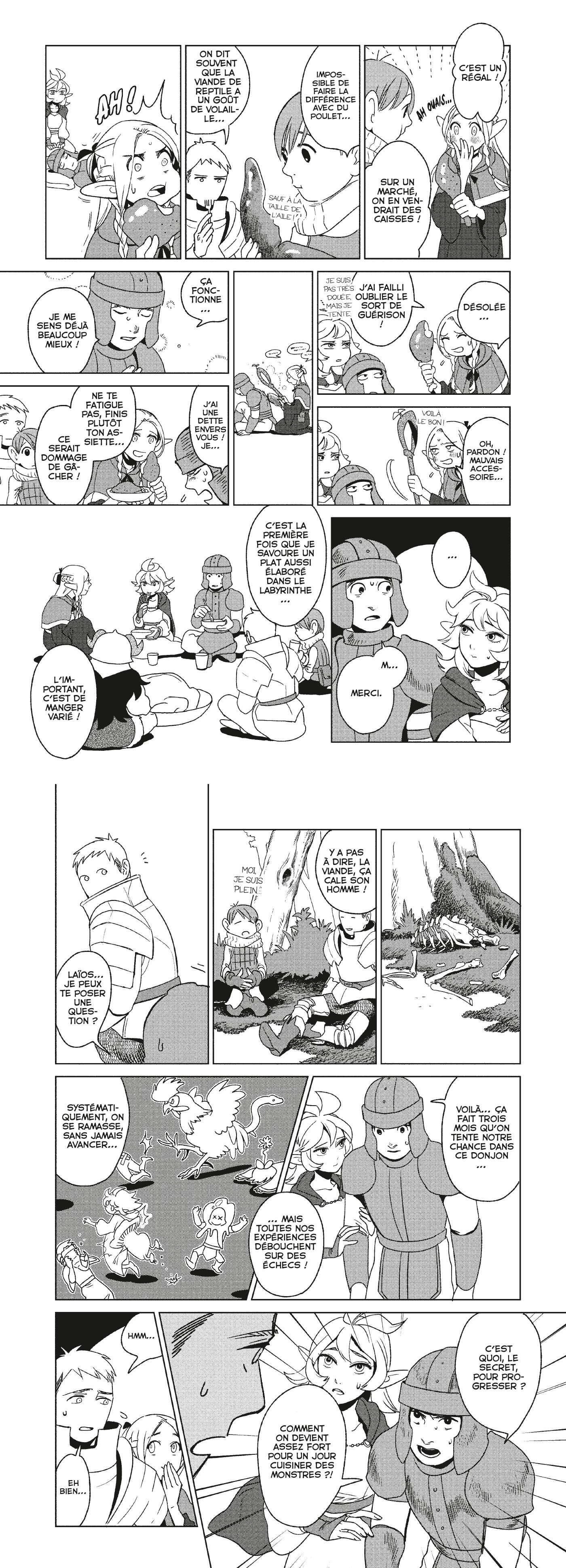 Read Dungeon Meshi FR Manga Online
