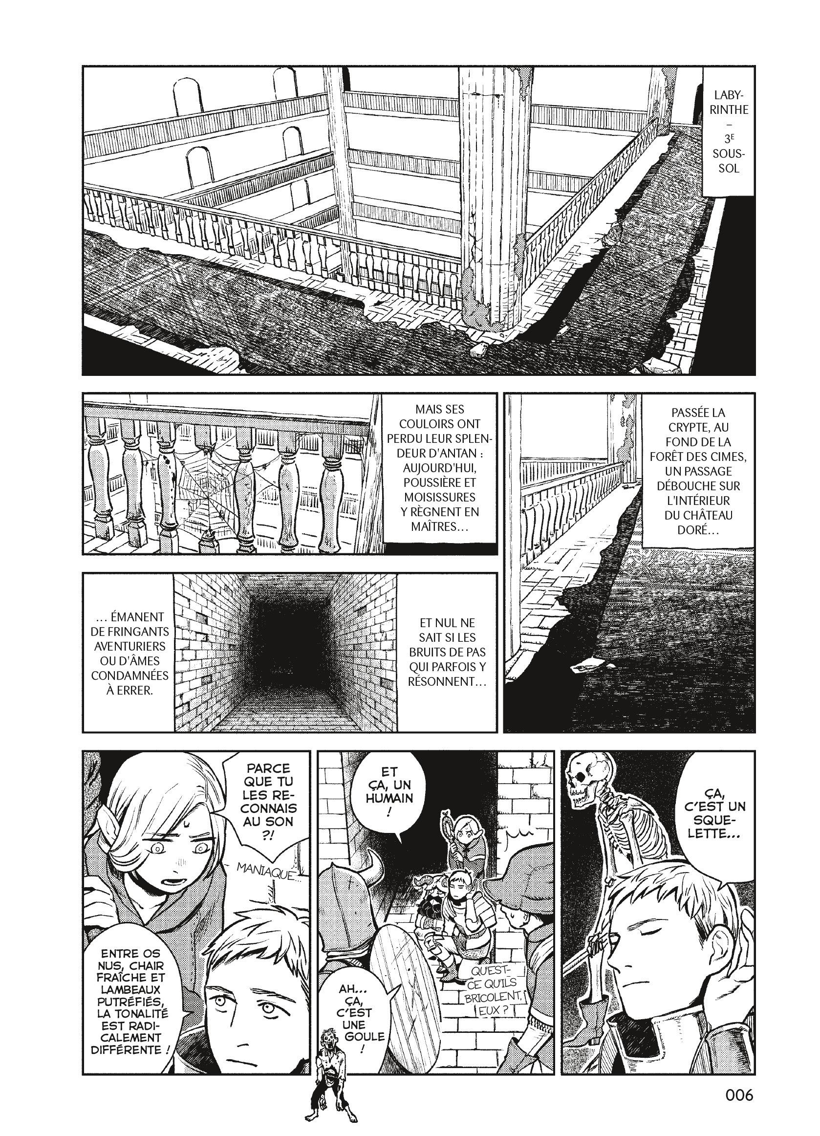 Read Dungeon Meshi FR Manga Online