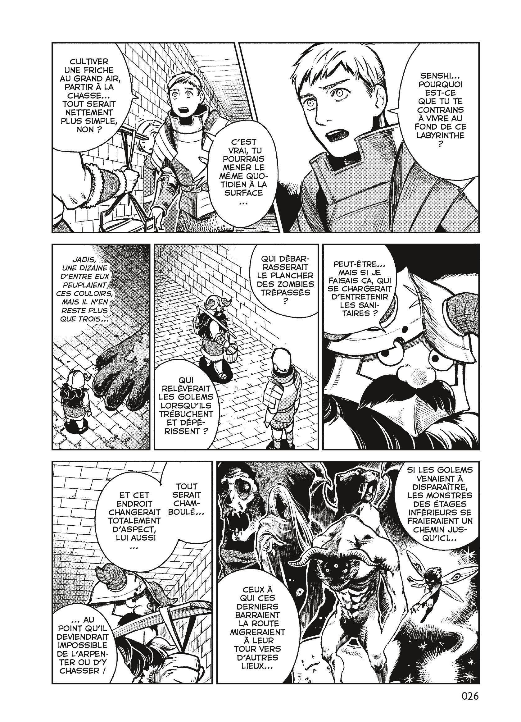 Read Dungeon Meshi FR Manga Online