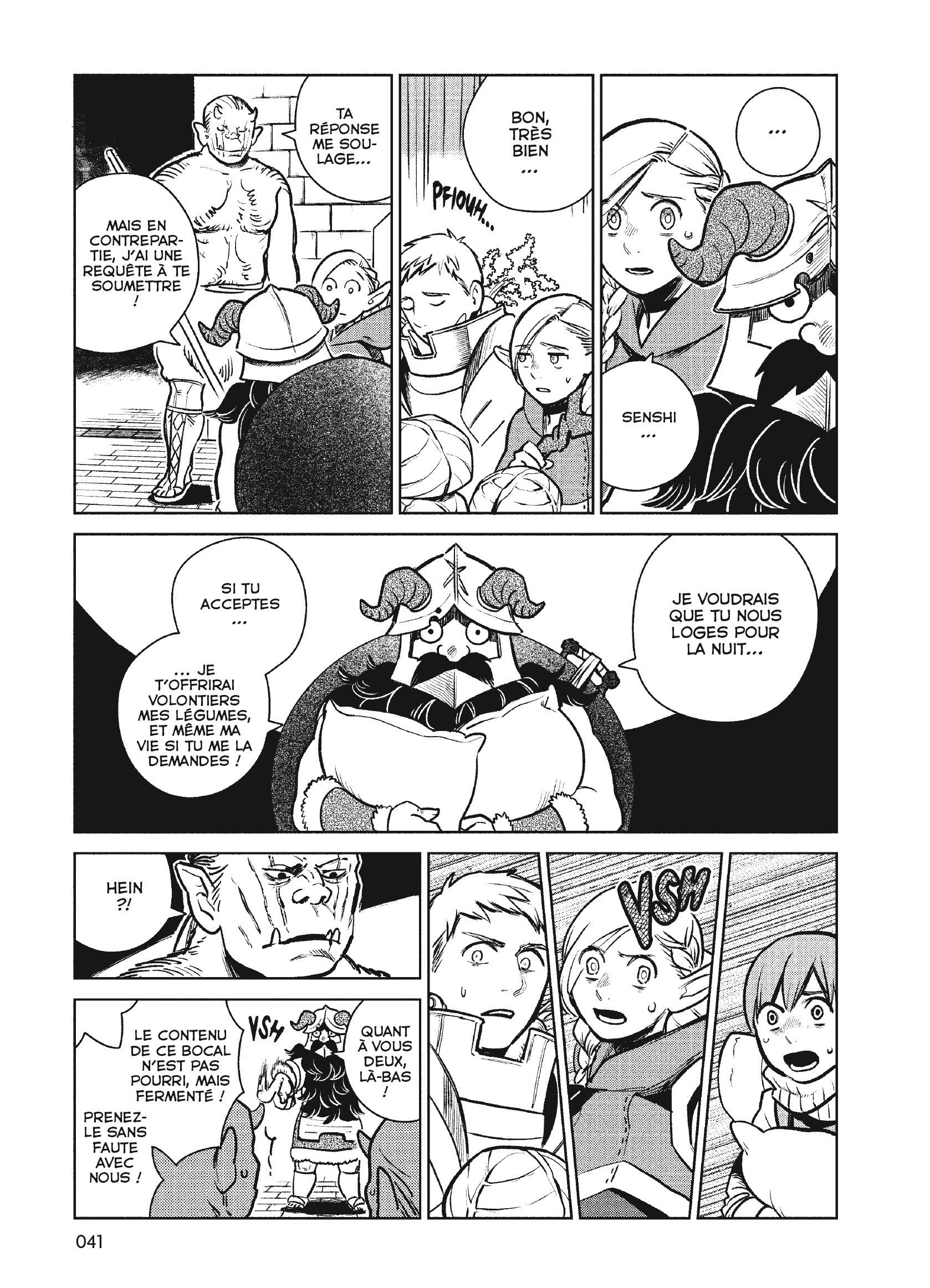 Read Dungeon Meshi FR Manga Online