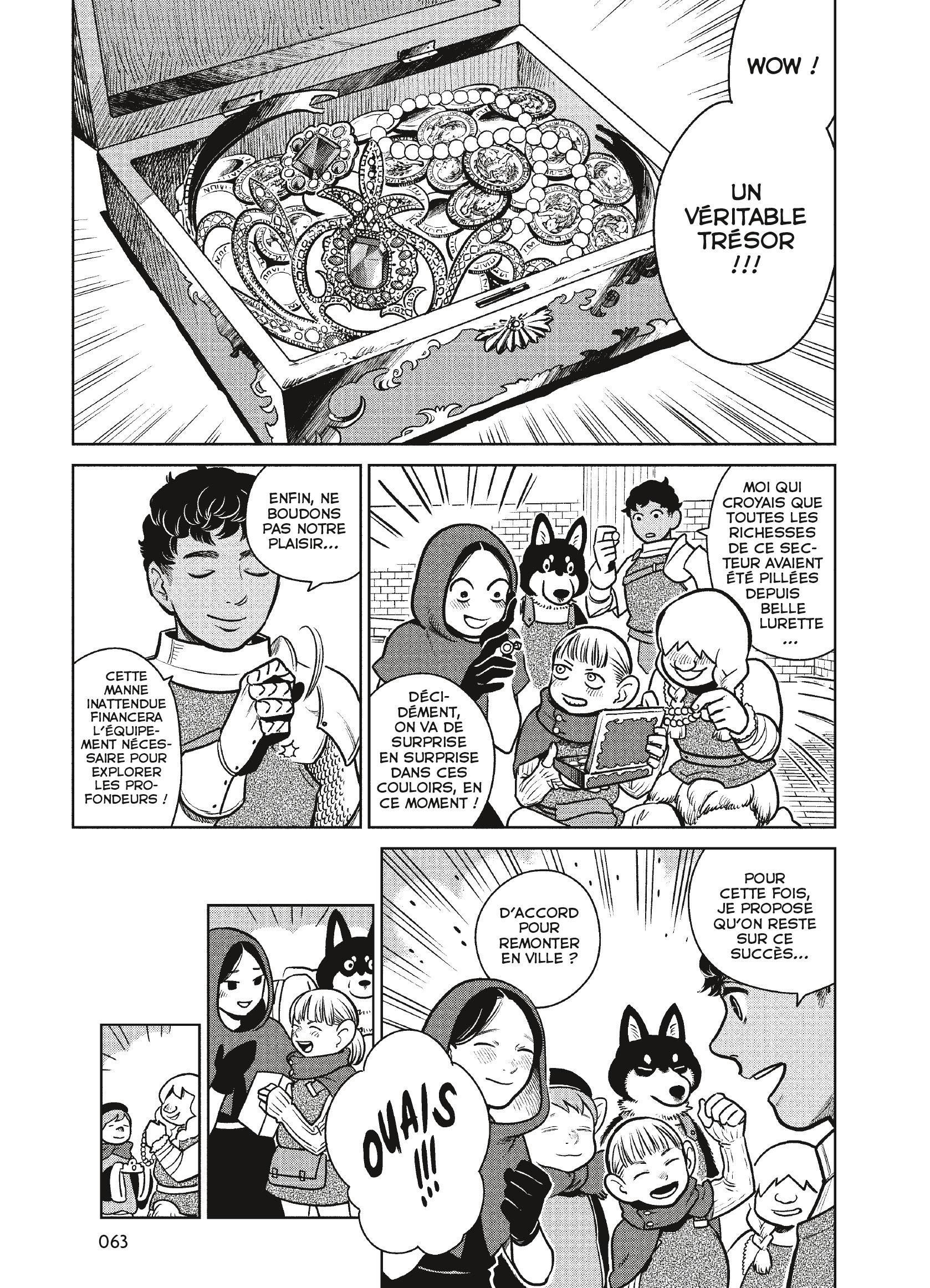 Read Dungeon Meshi FR Manga Online