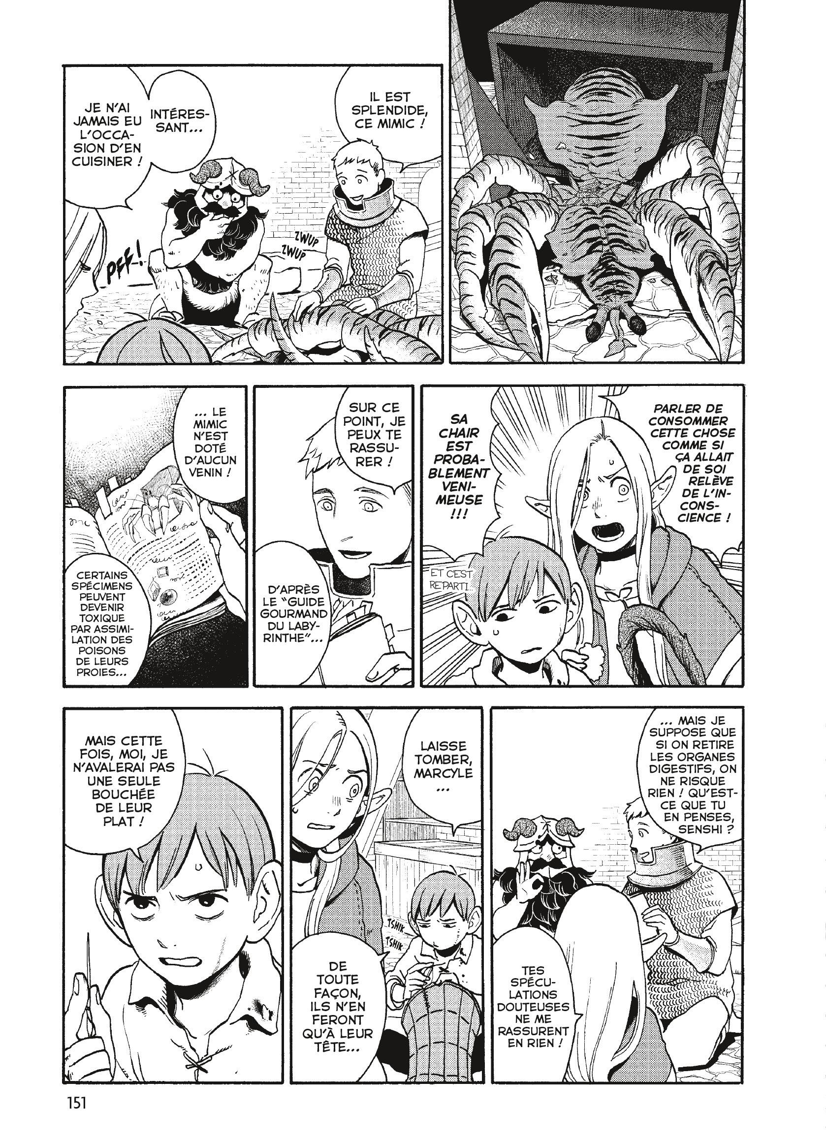 Read Dungeon Meshi FR Manga Online