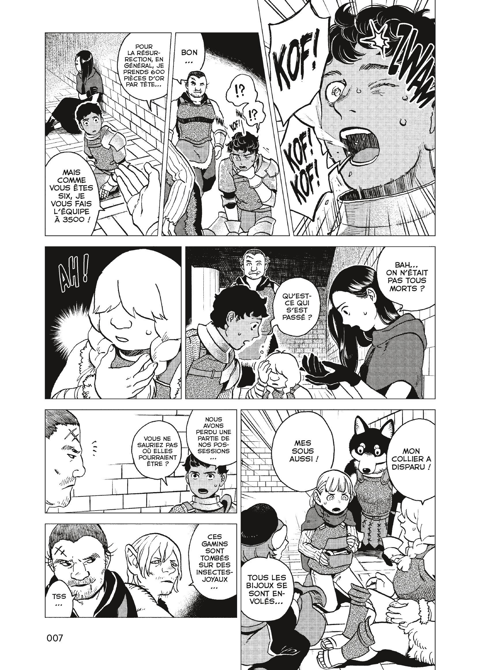 Read Dungeon Meshi FR Manga Online