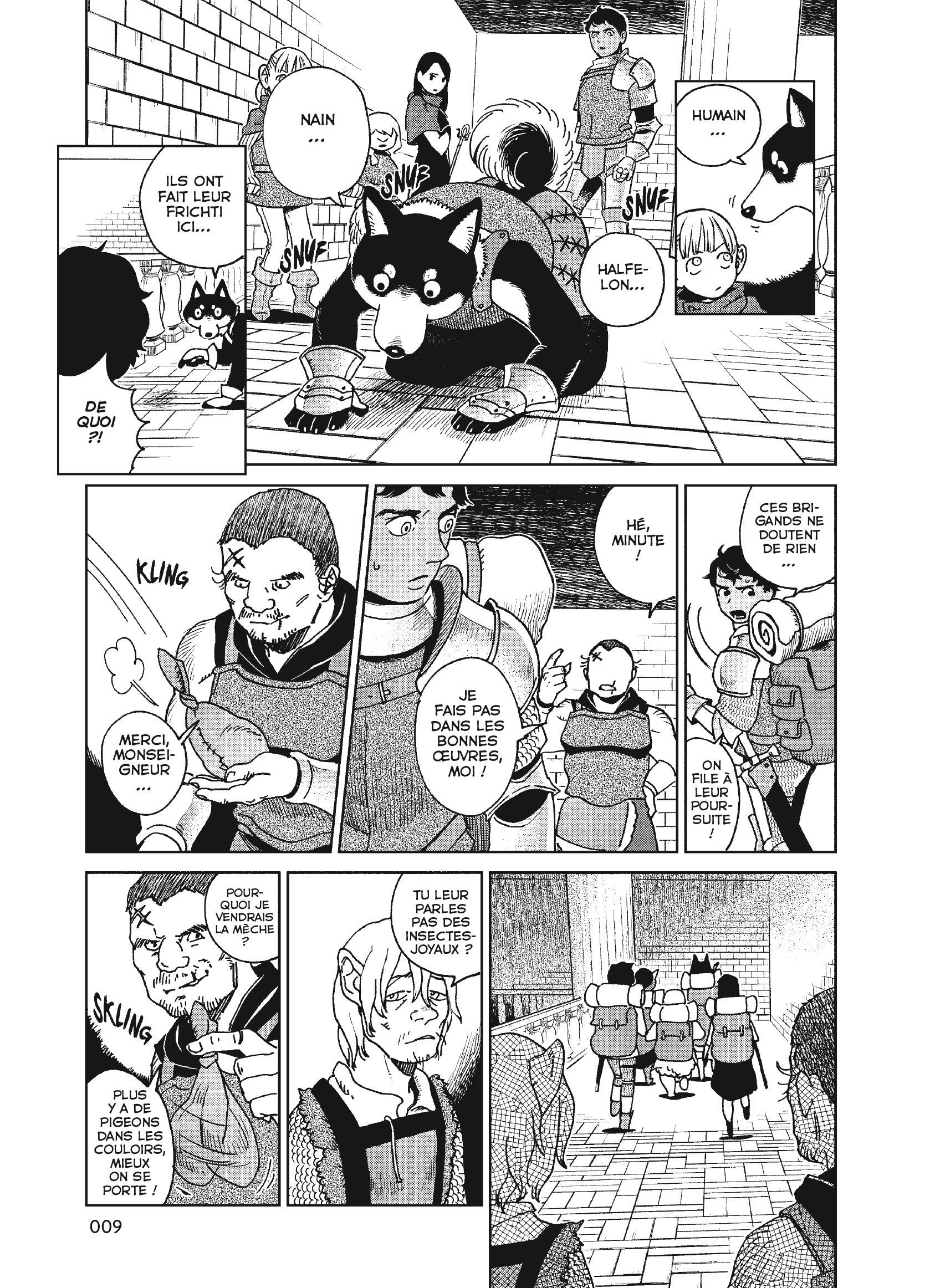 Read Dungeon Meshi FR Manga Online