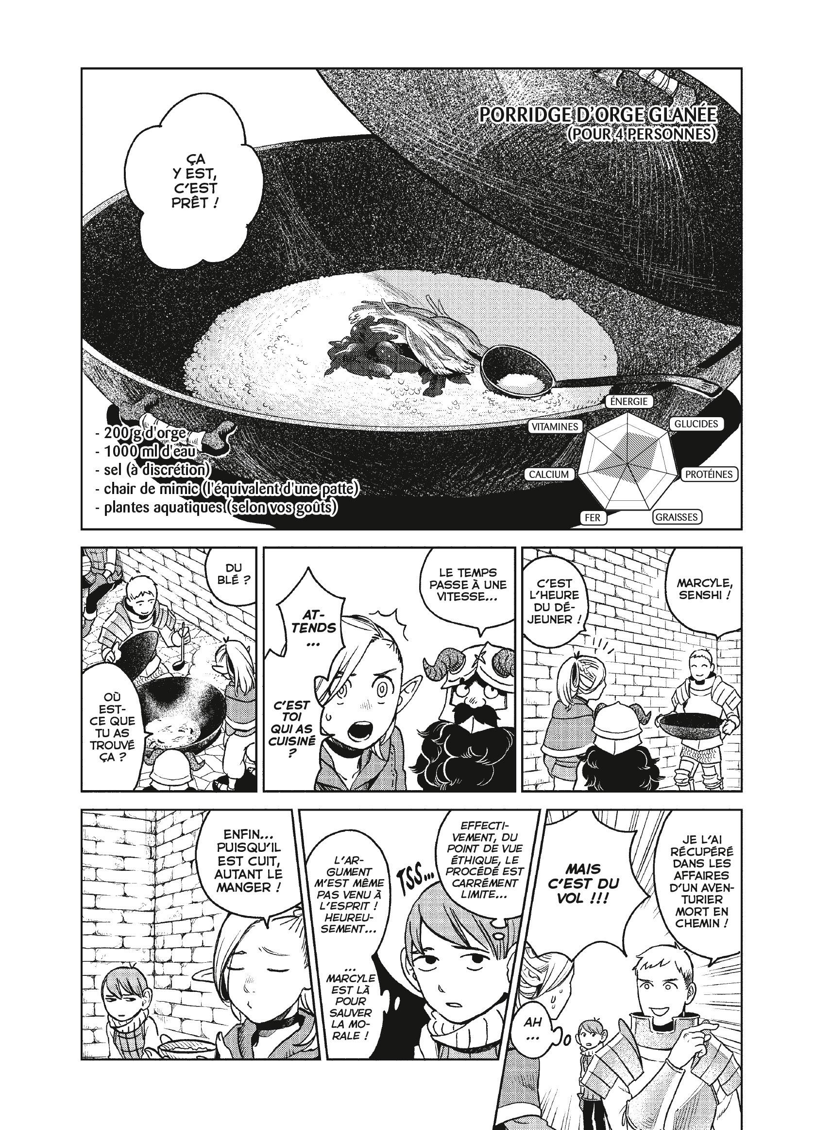 Read Dungeon Meshi FR Manga Online