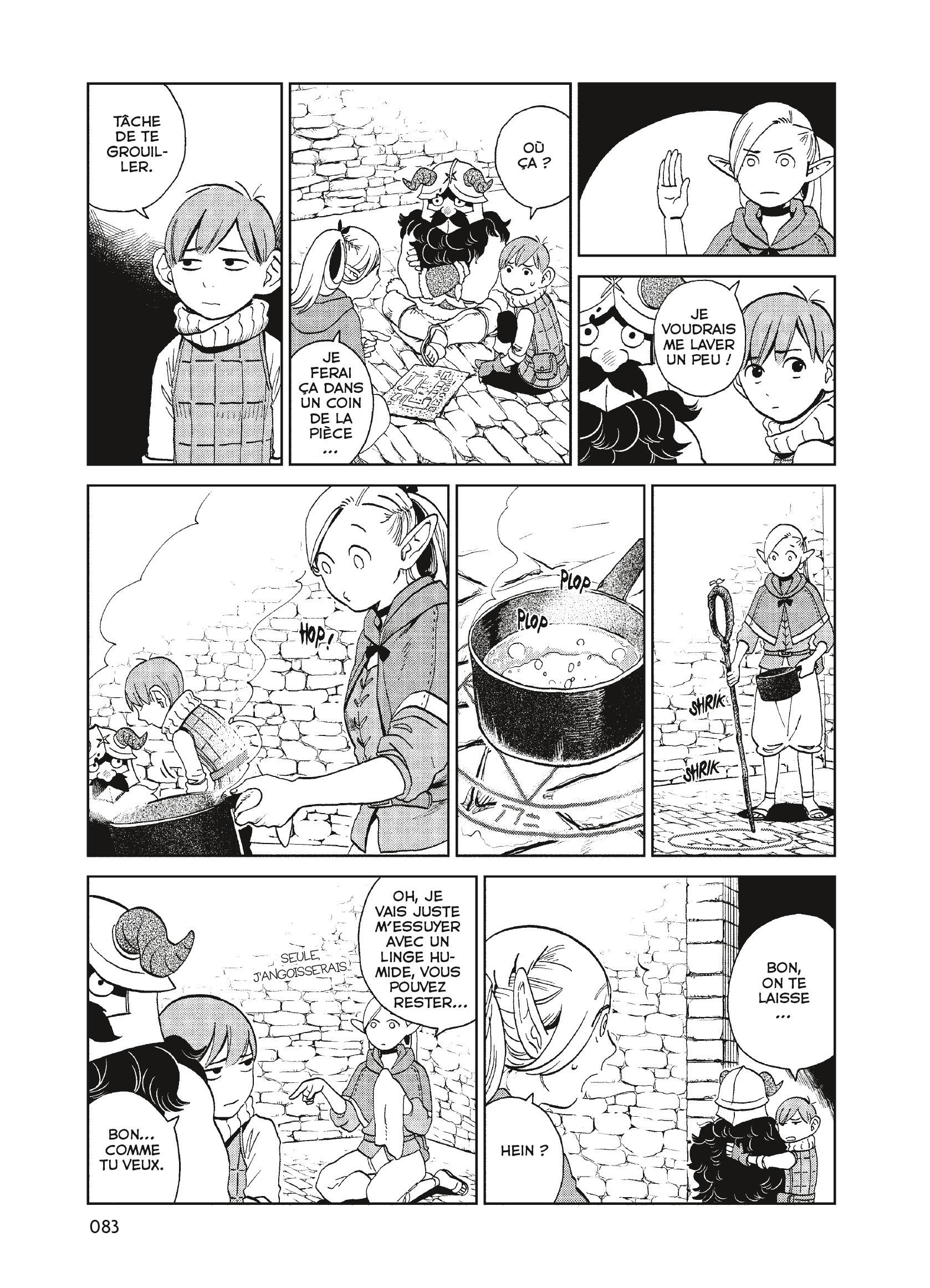 Read Dungeon Meshi FR Manga Online