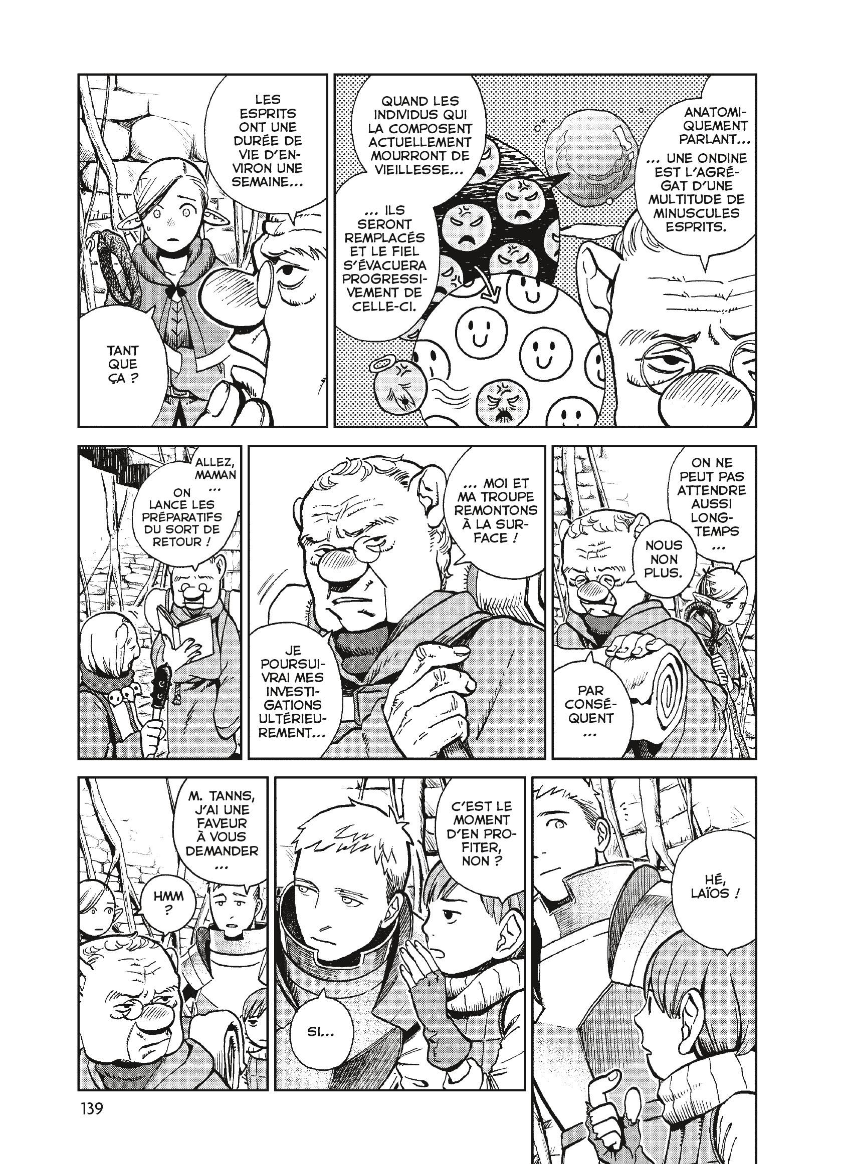 Read Dungeon Meshi FR Manga Online