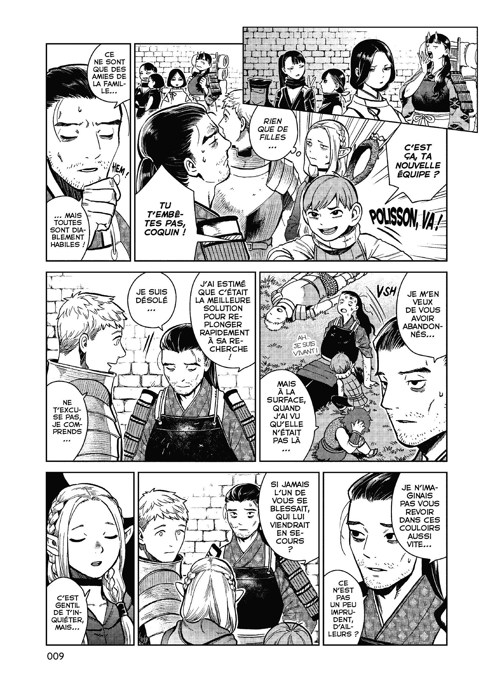 Read Dungeon Meshi FR Manga Online