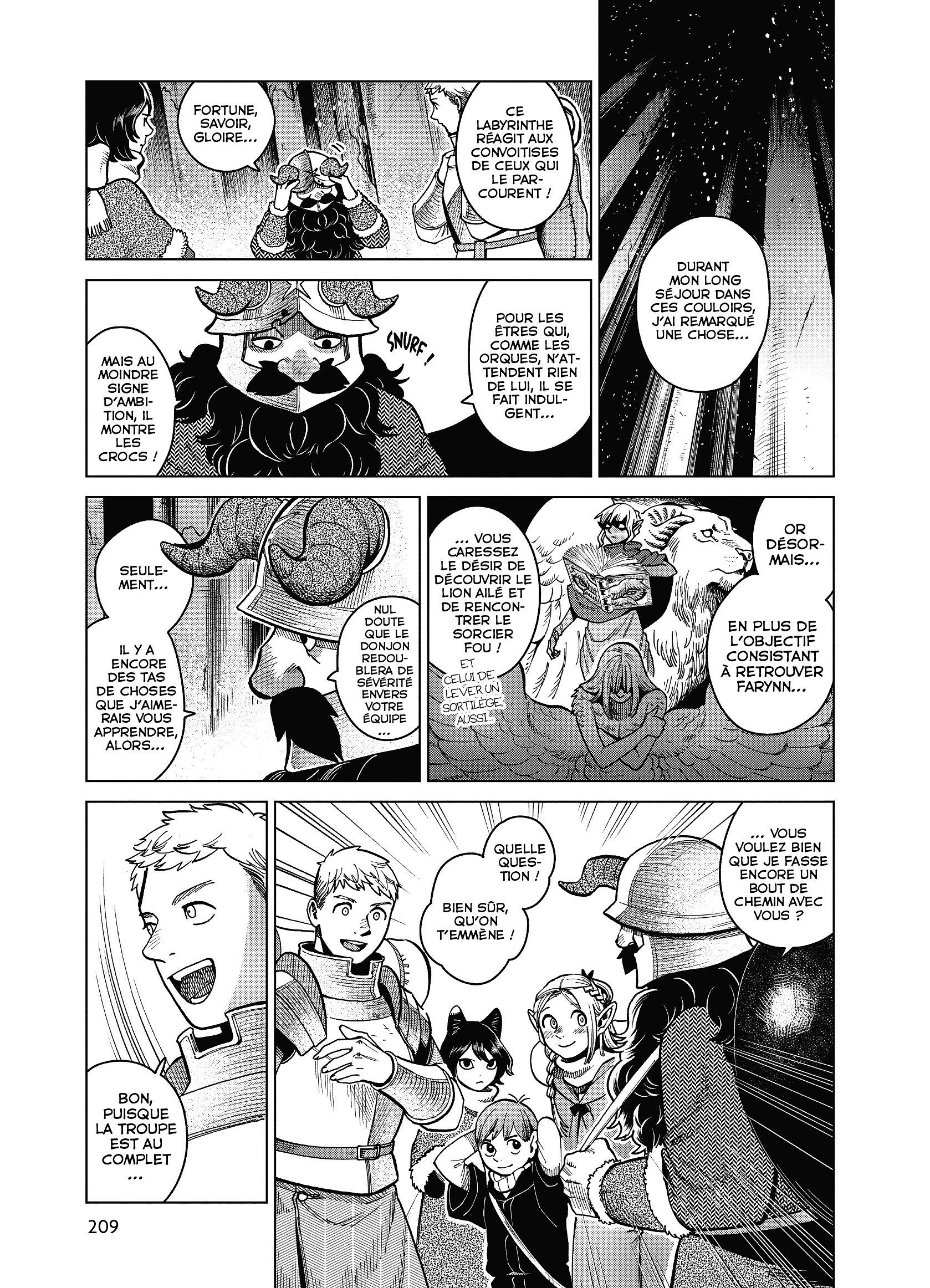 Read Dungeon Meshi FR Manga Online