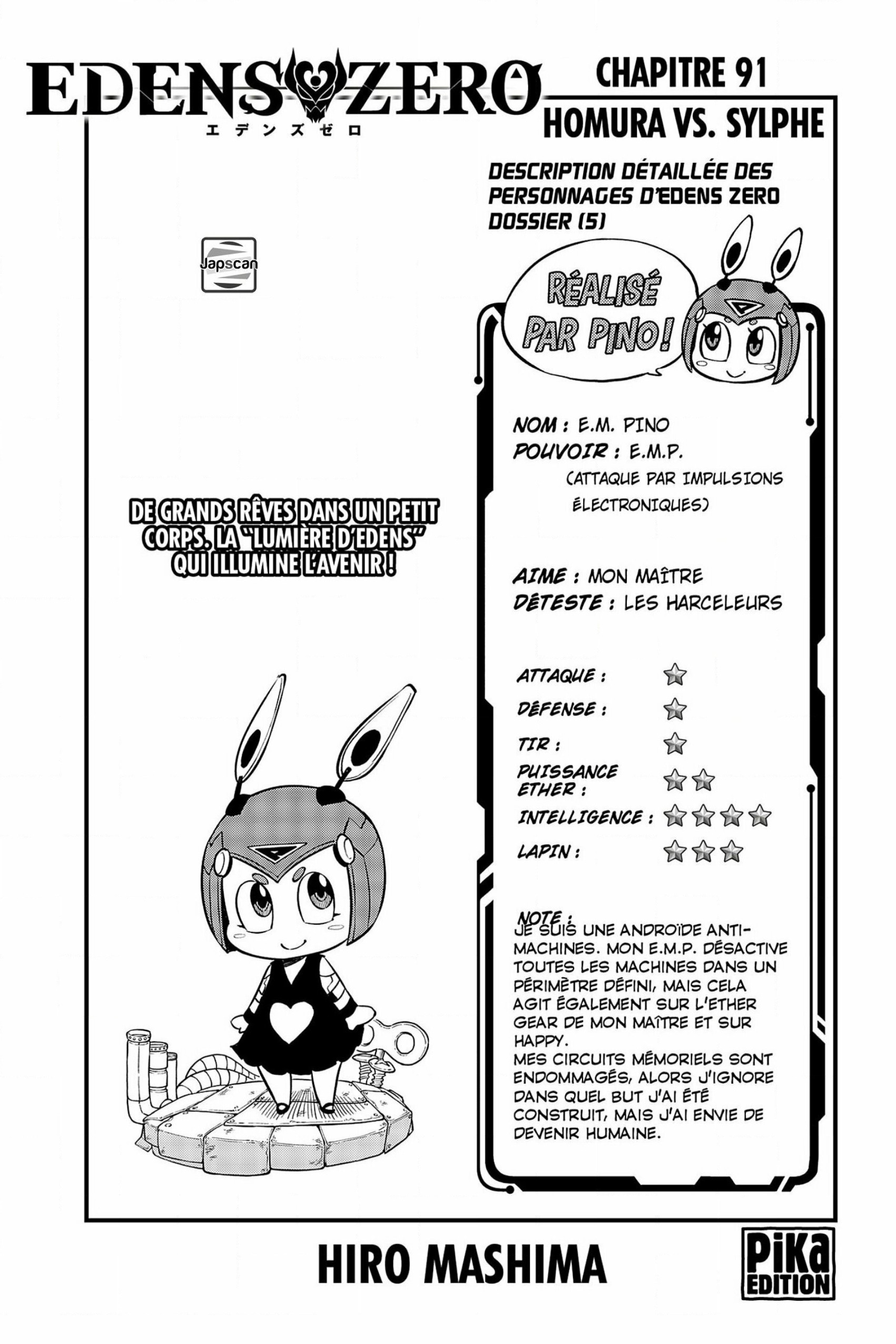 Read Edens Zero FR Manga Online