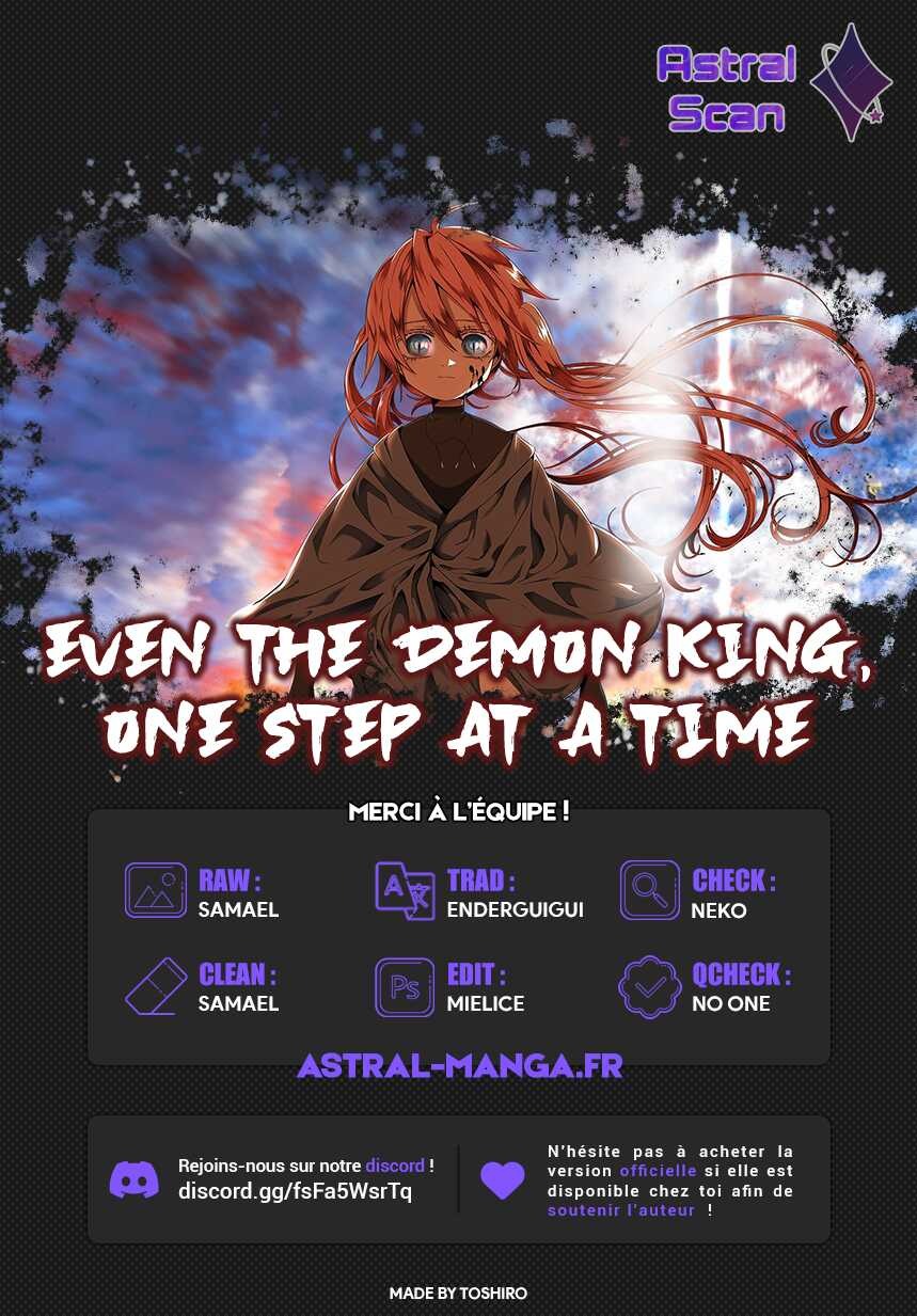 Read Even the Demon King One Step at a Time FR Manga Online
