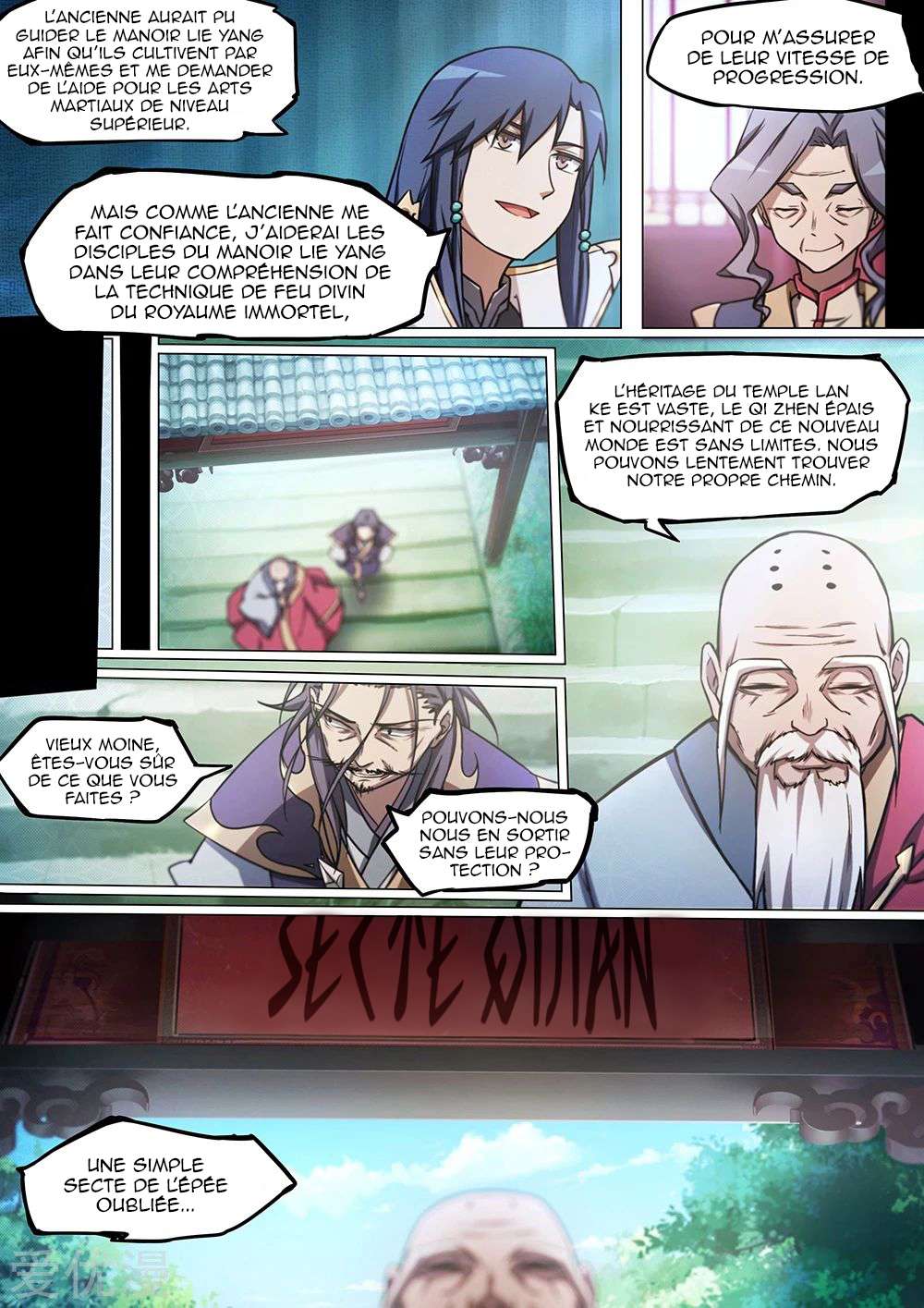 Read Everlasting God of Sword FR Manga Online