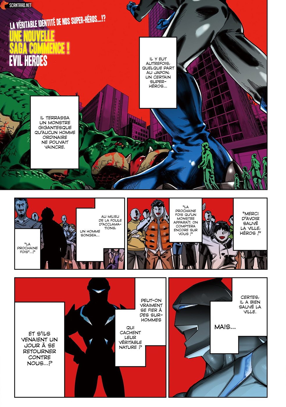 Read Evil Heroes FR Manga Online