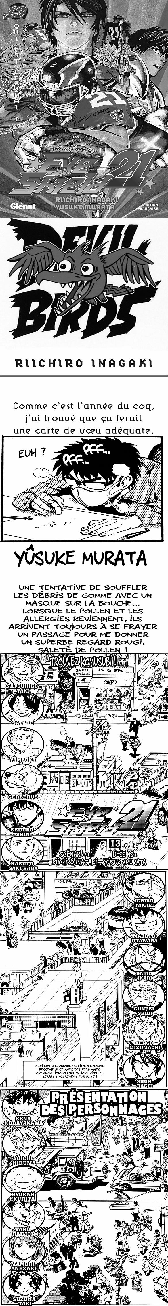 Read Eyeshield 21 FR Manga Online