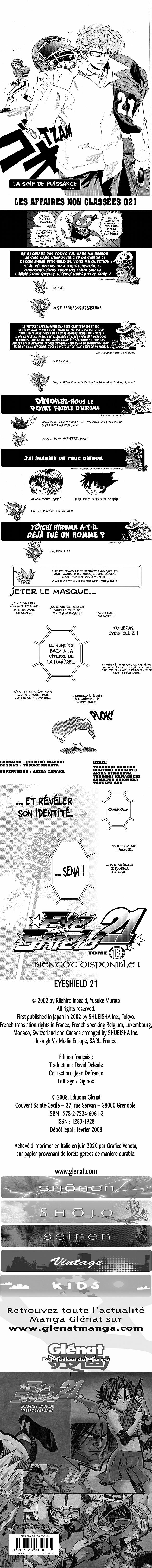 Read Eyeshield 21 FR Manga Online