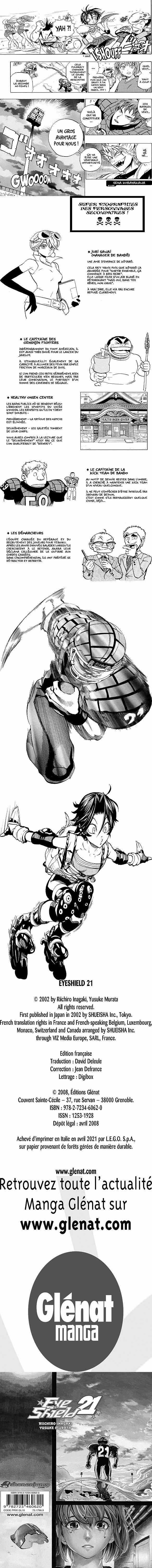 Read Eyeshield 21 FR Manga Online