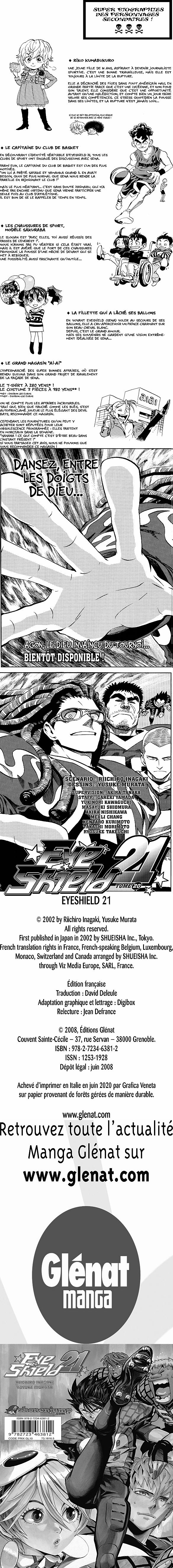 Read Eyeshield 21 FR Manga Online
