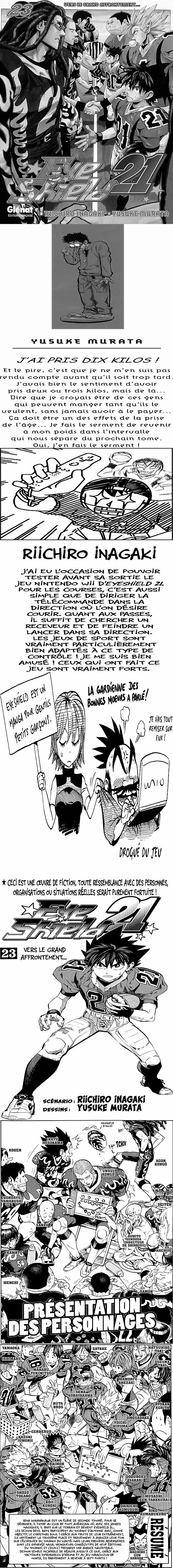 Read Eyeshield 21 FR Manga Online