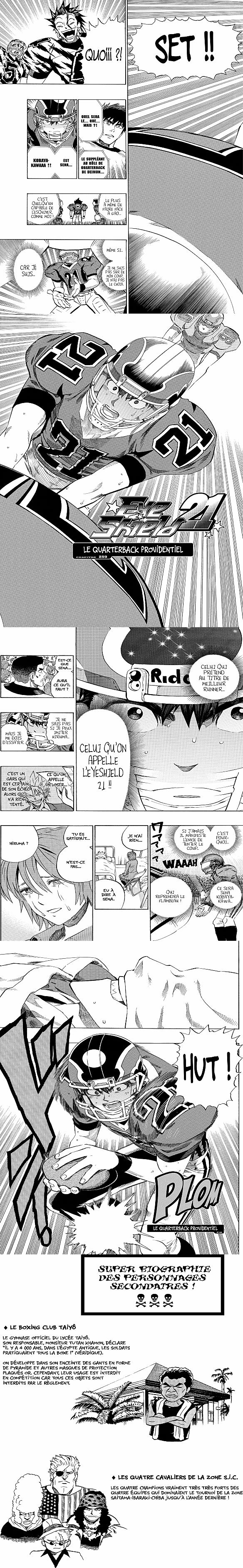 Read Eyeshield 21 FR Manga Online