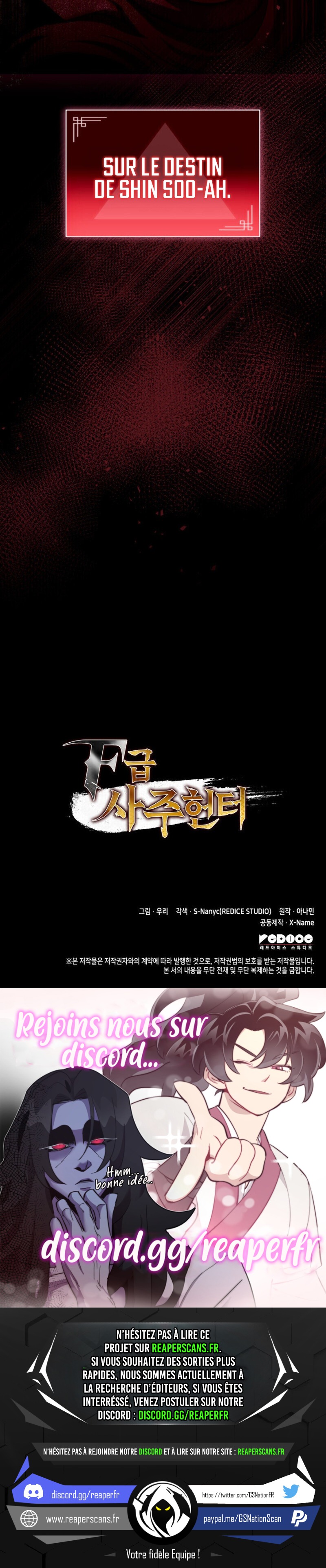 Read F Class Destiny Hunter FR Manga Online