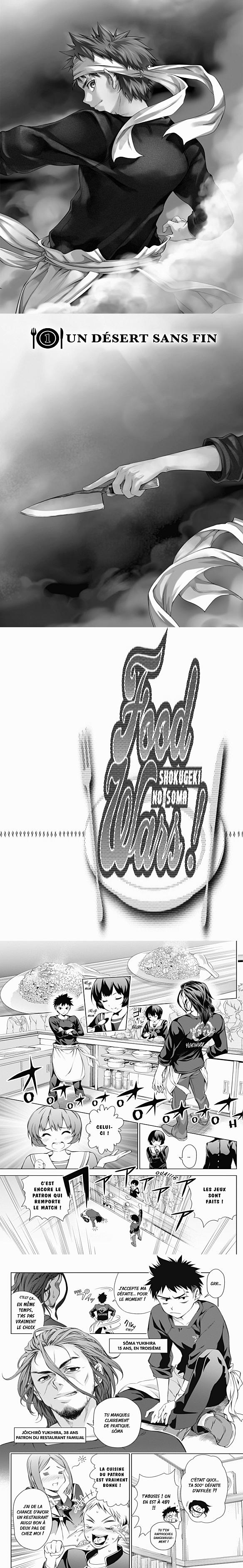 Read Food Wars FR Manga Online