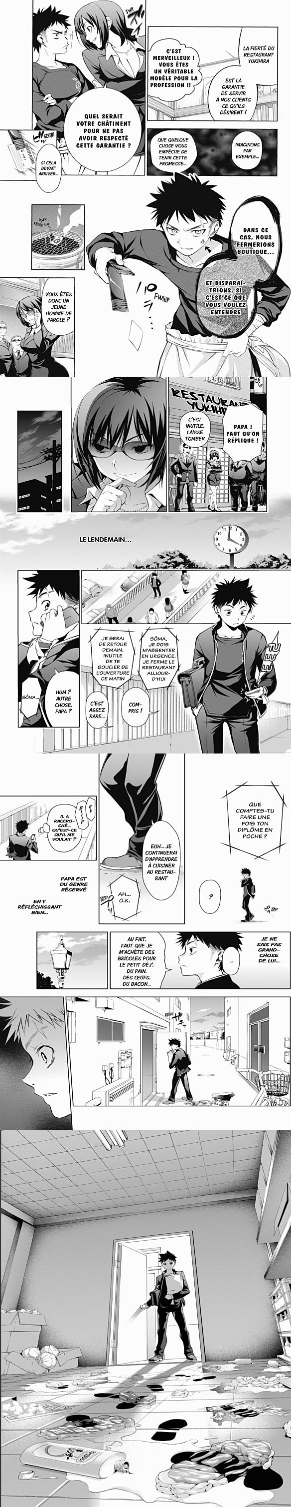 Read Food Wars FR Manga Online