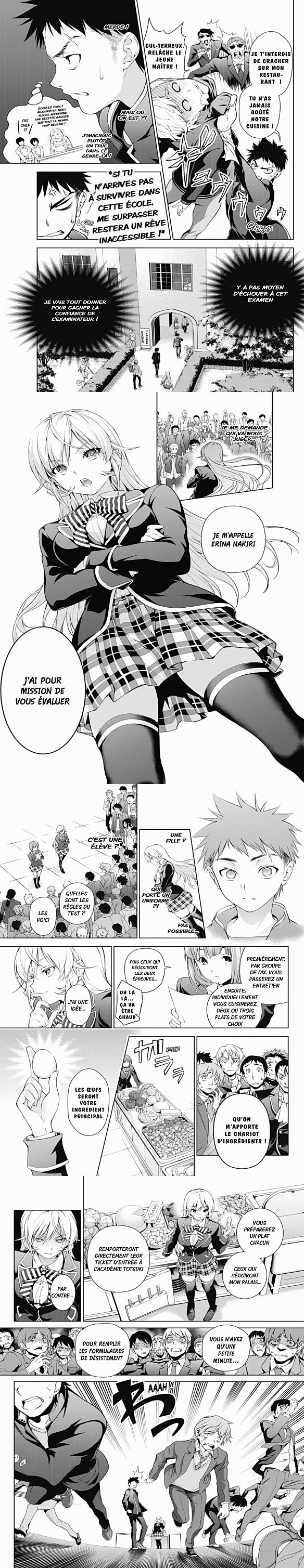 Read Food Wars FR Manga Online