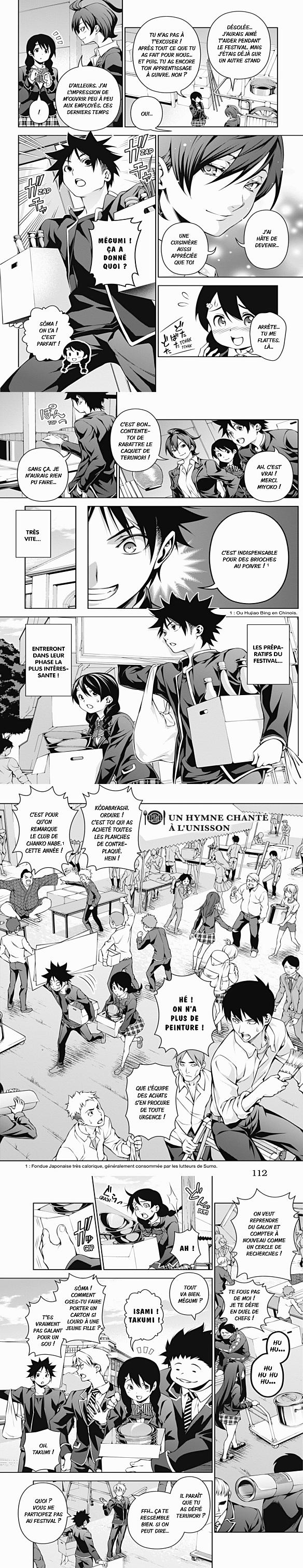 Read Food Wars FR Manga Online
