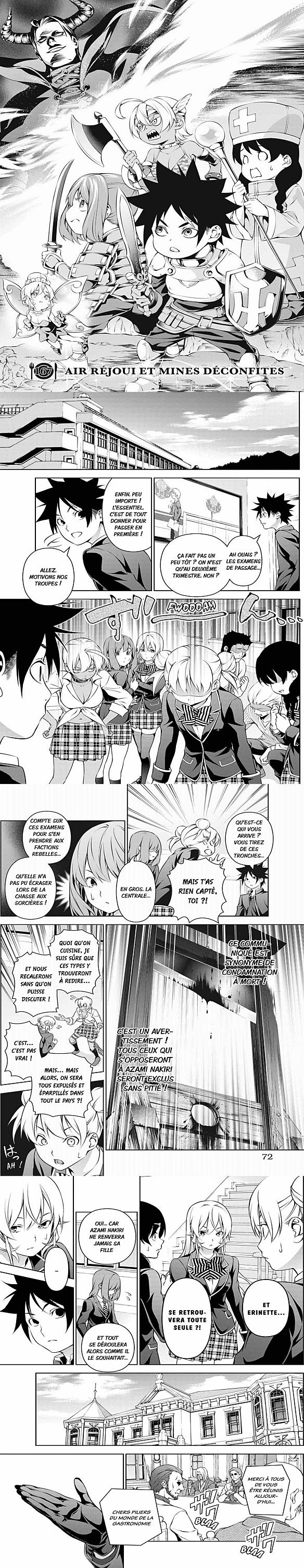 Read Food Wars FR Manga Online