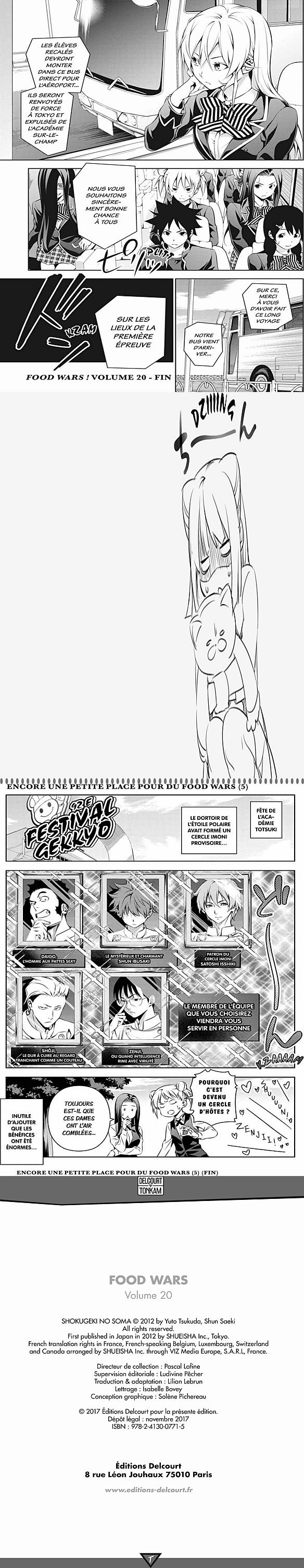 Read Food Wars FR Manga Online