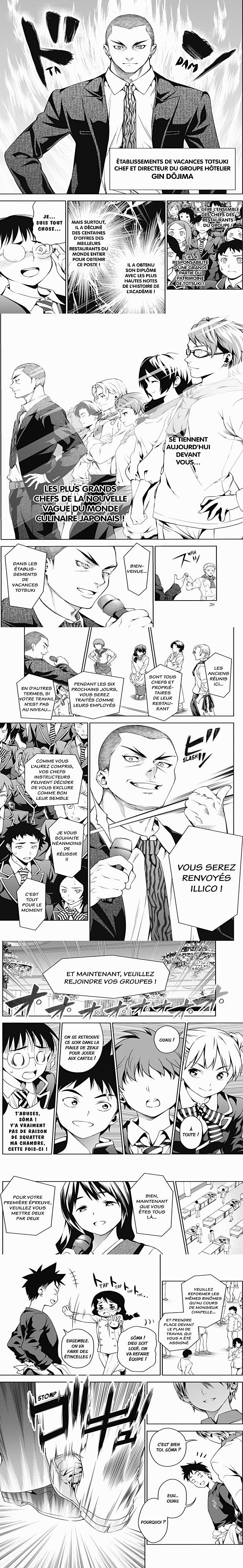 Read Food Wars FR Manga Online