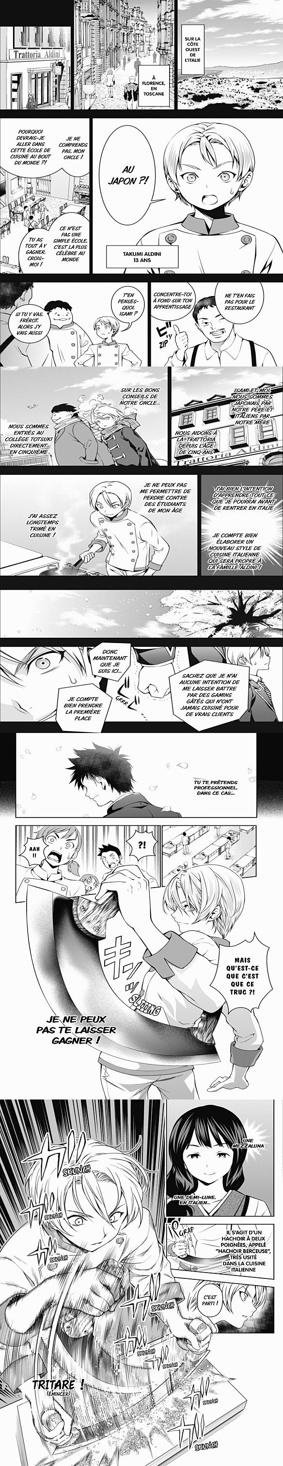 Read Food Wars FR Manga Online