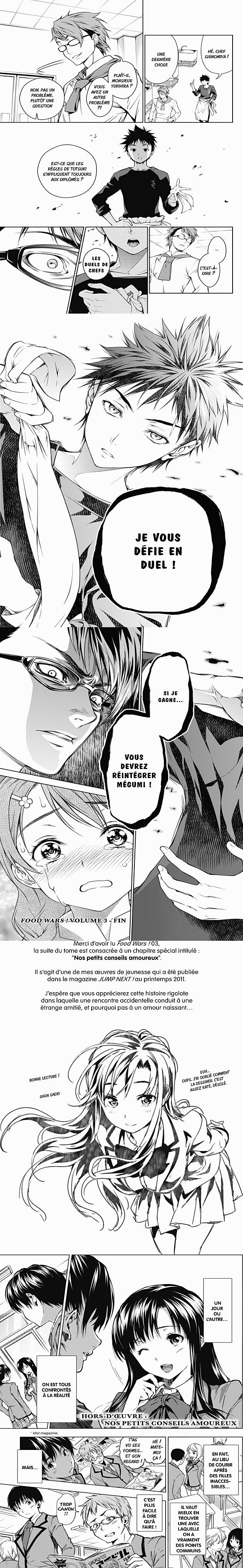 Read Food Wars FR Manga Online