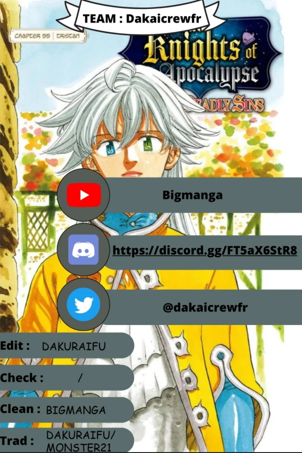 Read Four Knights of the Apocalypse FR Manga Online