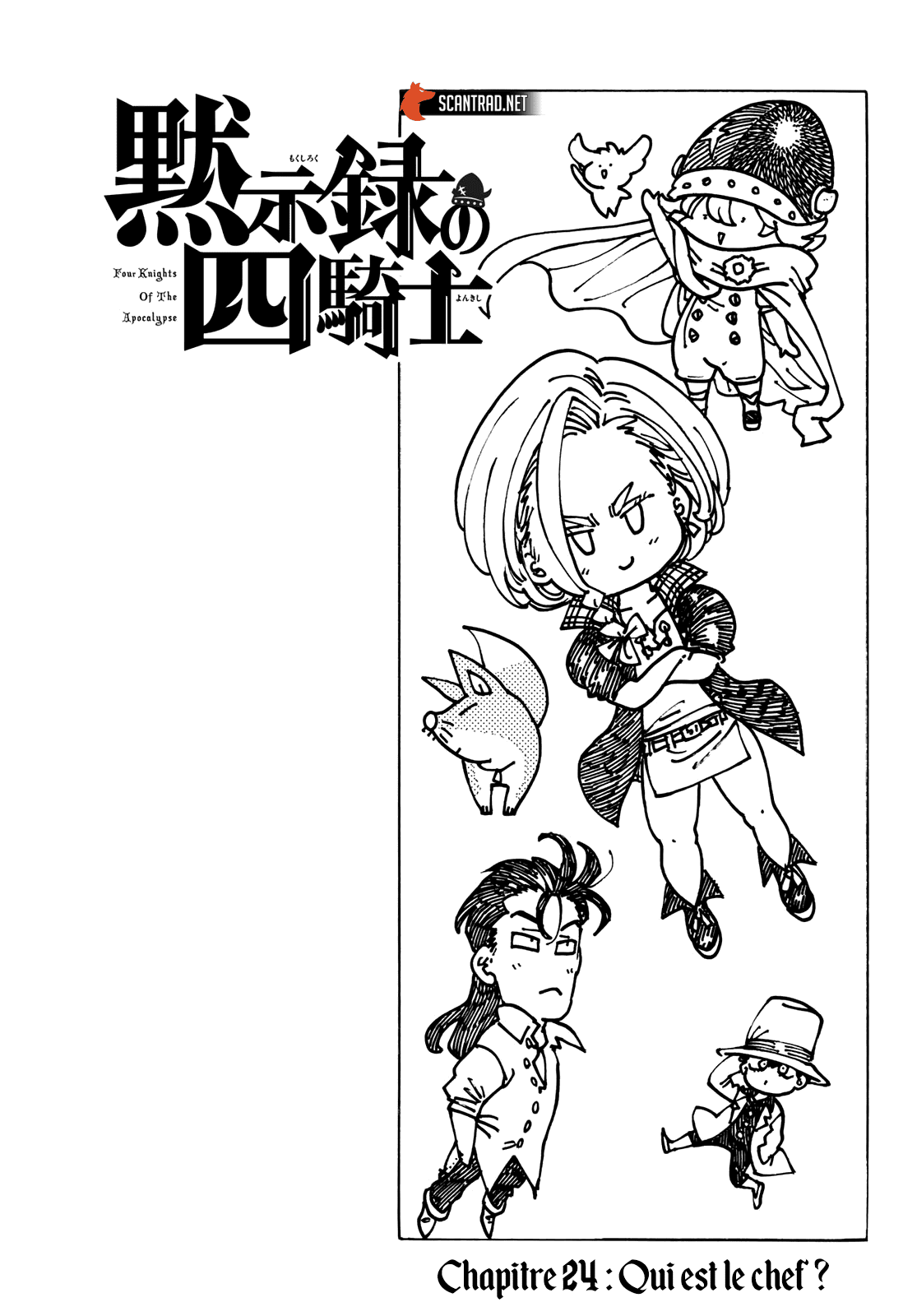 Read Four Knights of the Apocalypse FR Manga Online