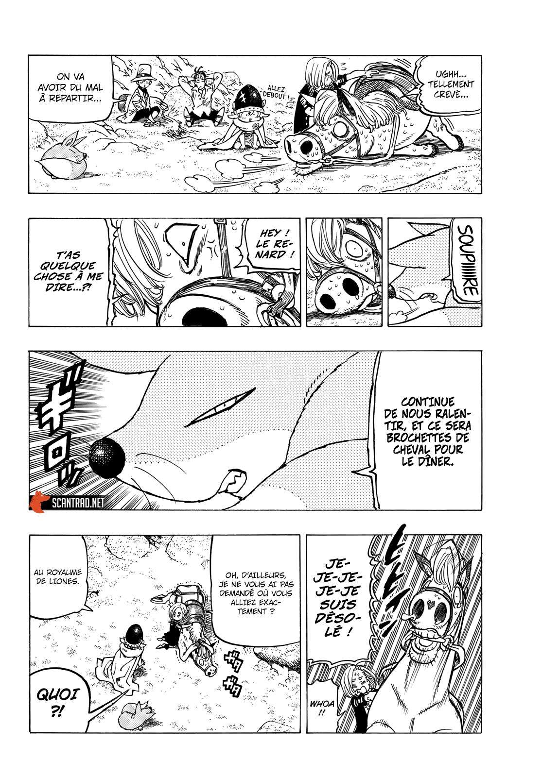 Read Four Knights of the Apocalypse FR Manga Online