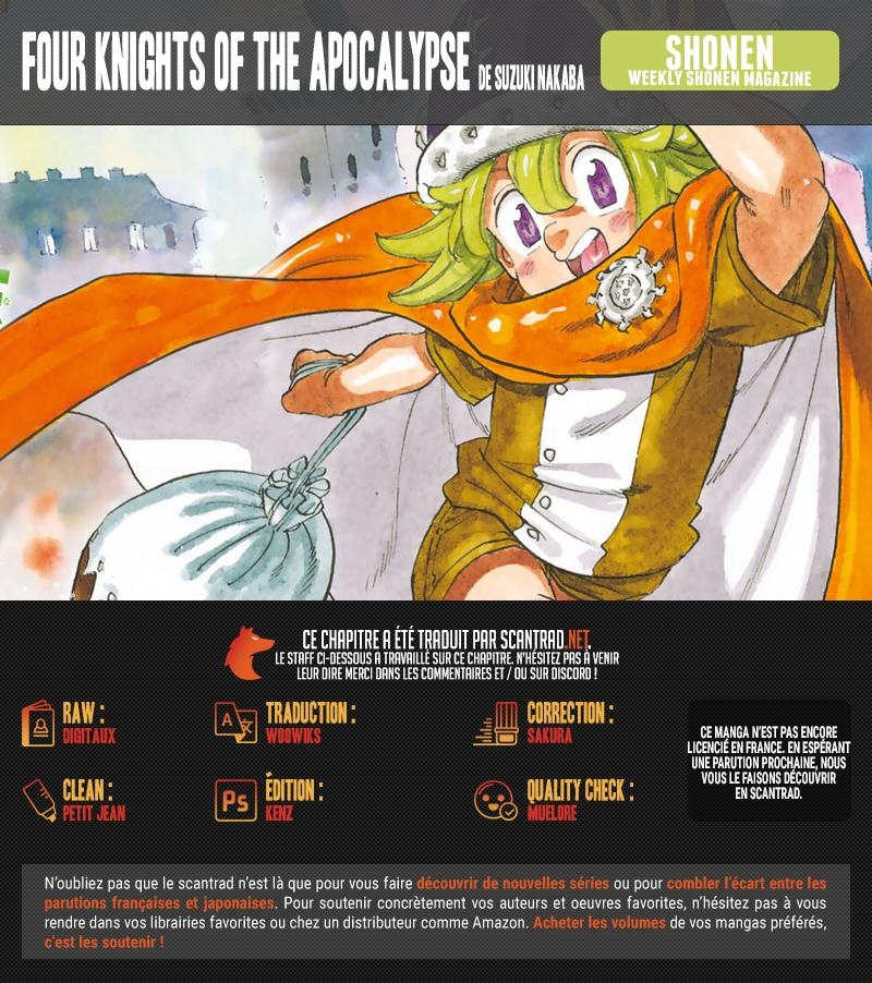 Read Four Knights of the Apocalypse FR Manga Online