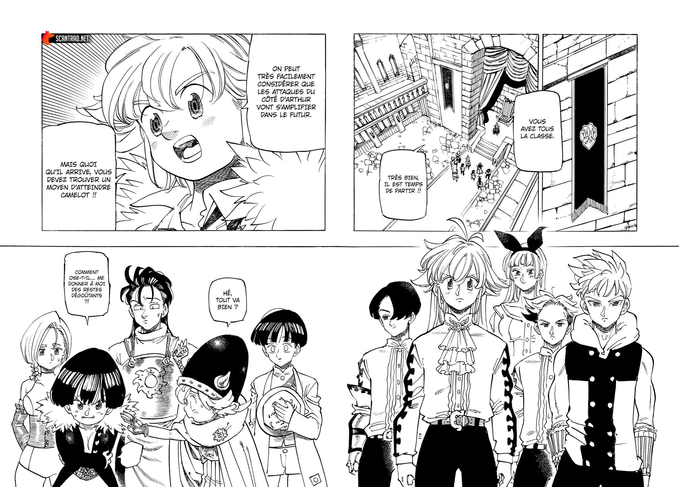 Read Four Knights of the Apocalypse FR Manga Online