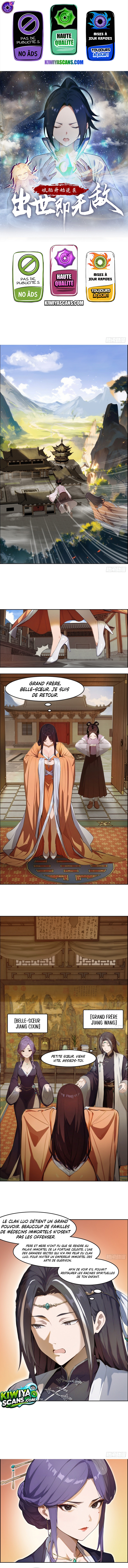 Read From the womb to dominance_ Unbeatable at birth FR Manga Online