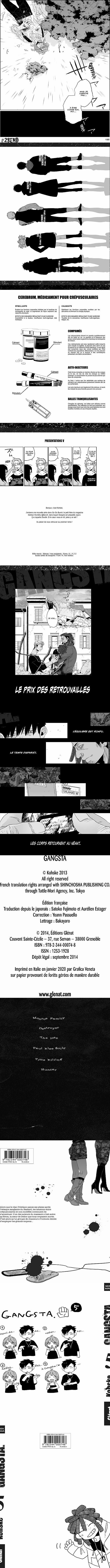 Read Gangsta FR Manga Online