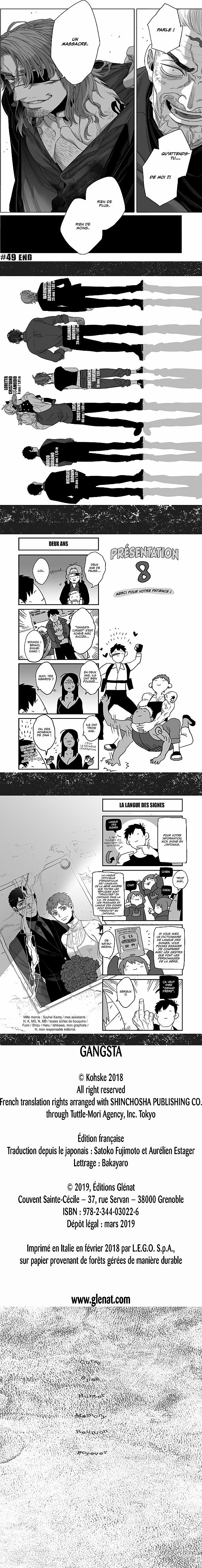 Read Gangsta FR Manga Online