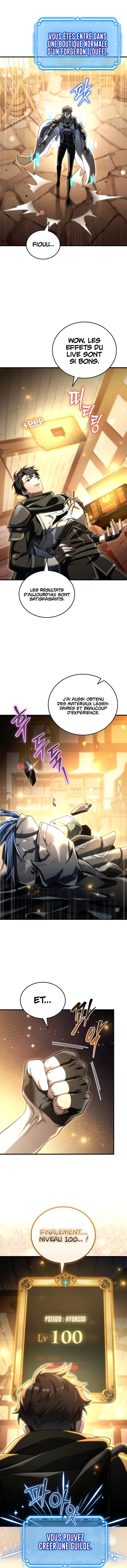 Read Genius Blacksmith s Game FR Manga Online